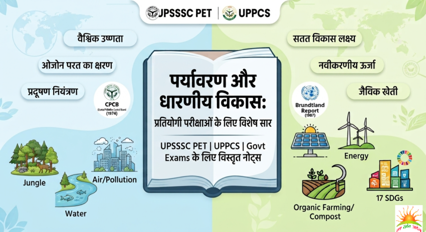 पर्यावरण और धारणीय विकास